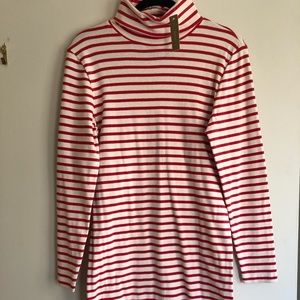 Brand new Jcrew Striped Turtle Neck Dress!